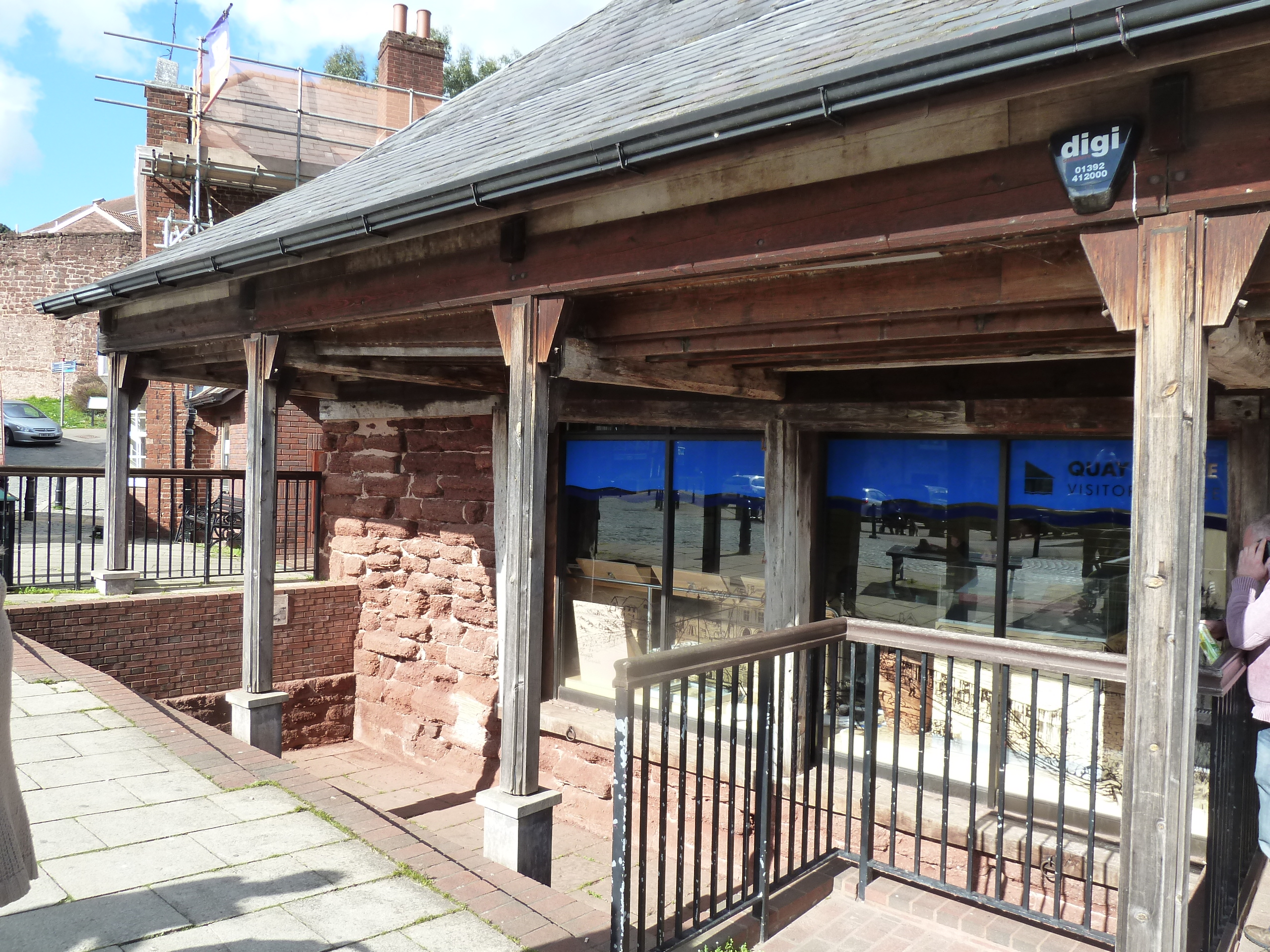 retail unit on the River Exe
