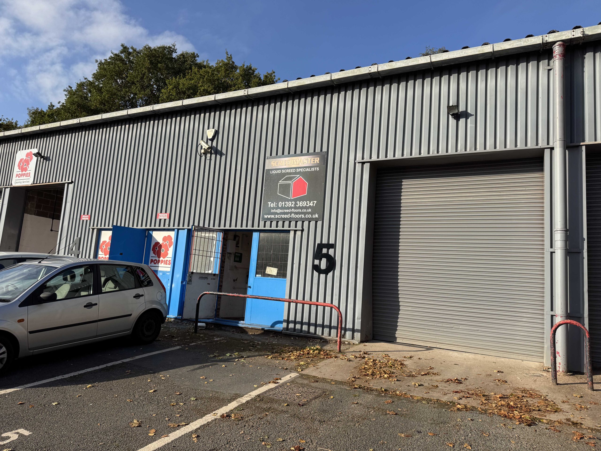 Industrial  unit to let Sowton Industrial Estate EX2 7LL  5 Cygnets
