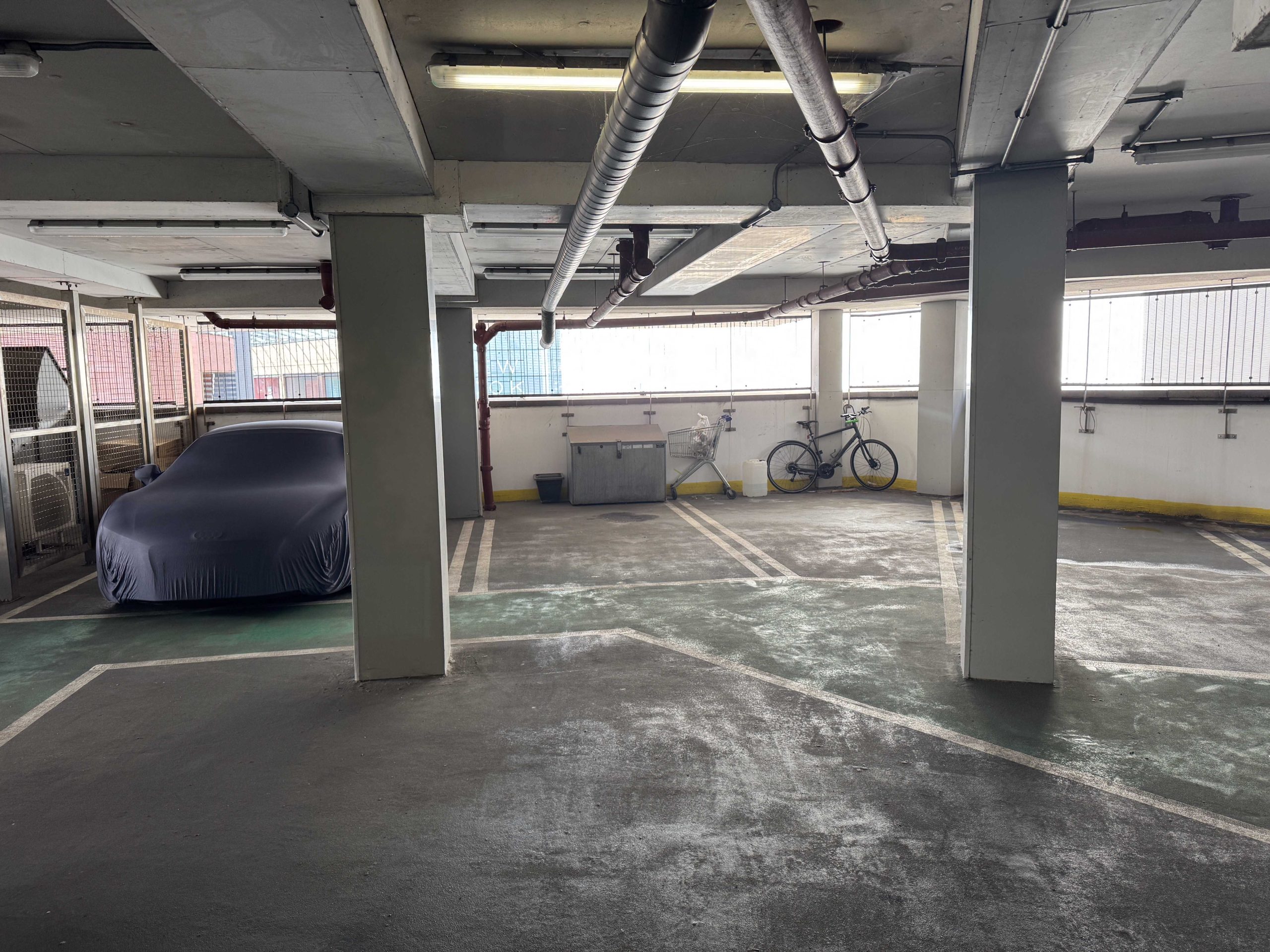 Secure covered parking space in Princesshay main car park  Exeter EX1 1GA